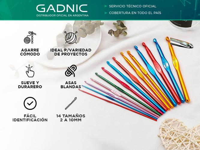 Juego de Agujas Gadnic para Crochet - 1