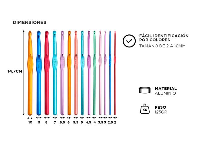 Juego de Agujas Gadnic para Crochet - 3