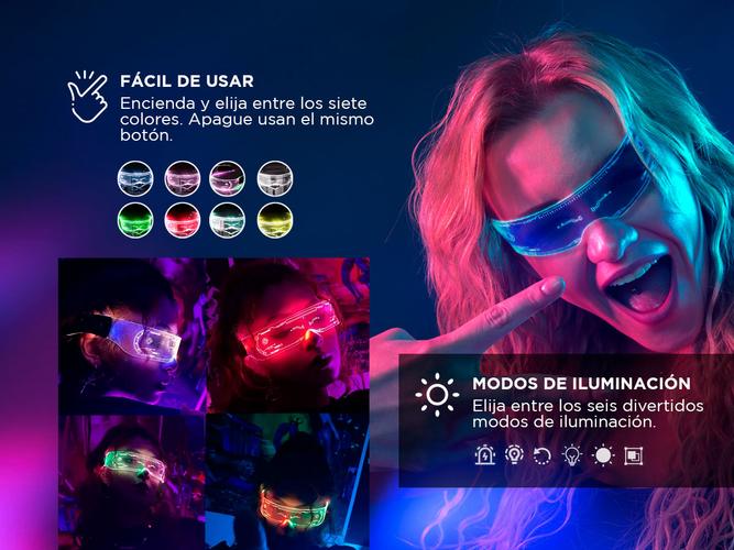 Anteojos para Fiesta Gadnic con Luces LED - 2