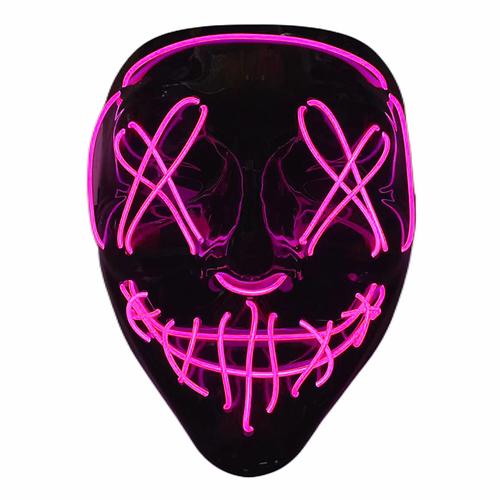 Máscara de Fiesta Gadnic Halloween Luces Led - 0