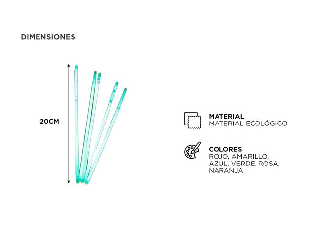 Pack de Pulseras Luminosas Quimicas Ziyen De Neon X100 - 3