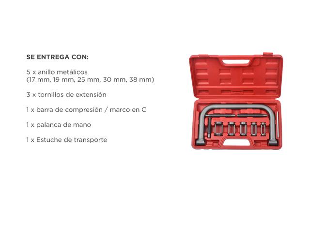 Compresor De Resorte De Válvula Gadnic 9 Piezas - 4