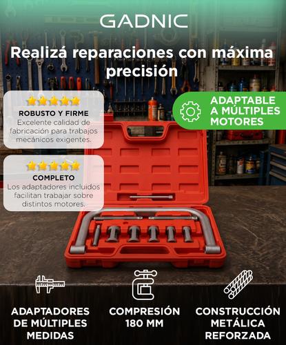 Compresor De Resorte De Válvula Gadnic 9 Piezas - 1