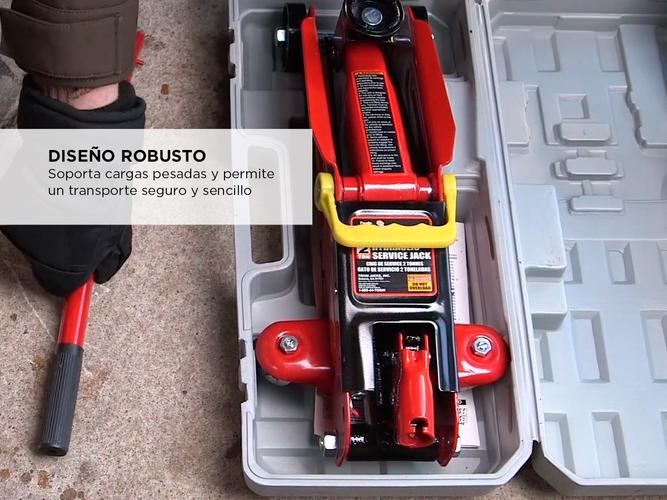 Criquet Carrito Hidraulico Gadnic 2000 Kg + Maletin  - 2
