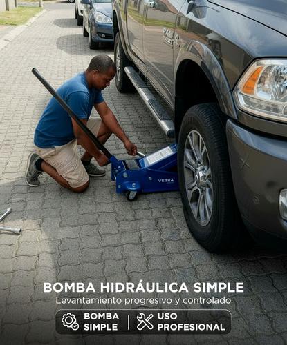 Crique Hidráulico Vetra By Gadnic 3 Toneladas Reforzado Para Pick Up Gato - 4