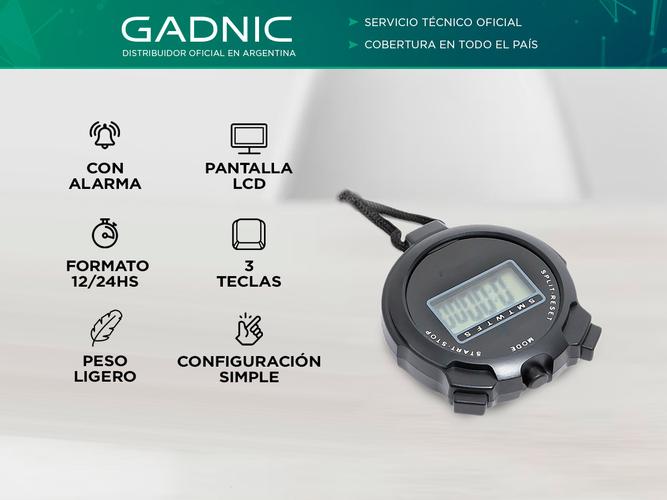 Cronómetro Deportivo Gadnic Timer01 De Mano - 1