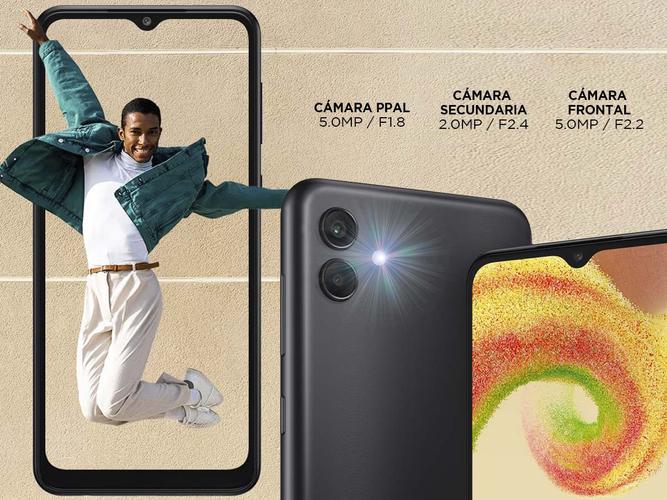 Celular Samsung Galaxy A04 4Gb de Ram + 128GB - 3