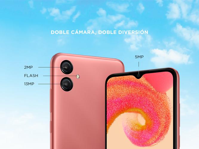 Celular Samsung Galaxy A04e 3gb de Ram + 32 Gb Memoria interna - 3