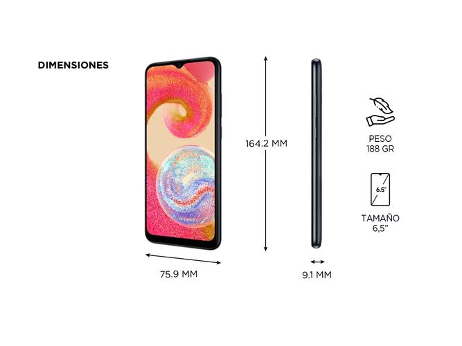 Celular Samsung Galaxy A04e 64GB 3 GB RAM - 4