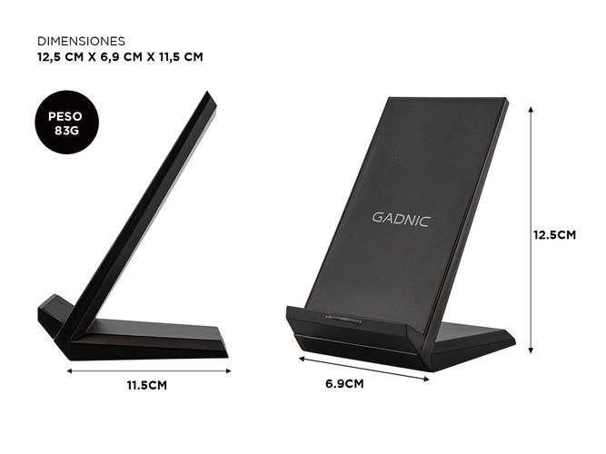 Cargador Inalambrico Gadnic Celular 15W - 4