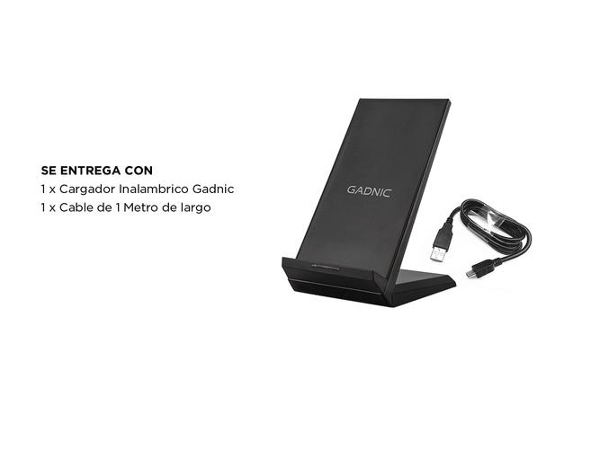 Cargador Inalambrico Gadnic Celular 15W - 5