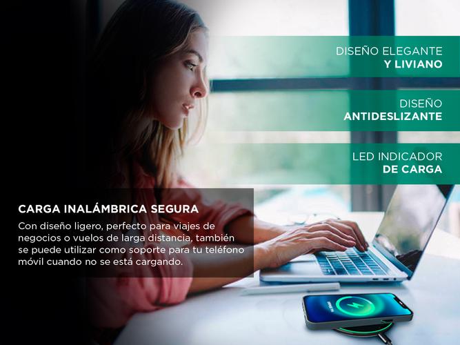 Cargador Portatil Inalambrico Gadnic CWIR0007 10w para Celular - 2
