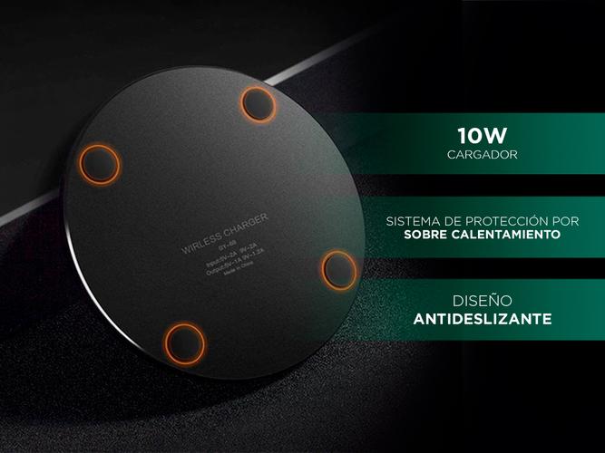 Cargador Portatil Inalambrico Gadnic CWIR0007 10w para Celular - 4