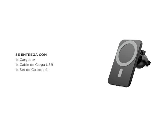 Cargador Inalámbrico Magnético Gadnic Para Auto - 4