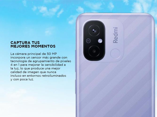 Celular Xiaomi Redmi 12c 4gb ram 128gb almacenamiento 6,71