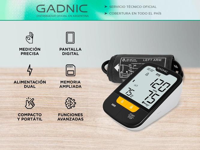 Tensiómetro Digital De Brazo Gadnic Monitor de Presión Arterial Automático - 1