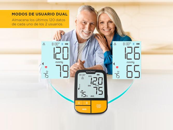 Tensiómetro De Presión Arterial Gadnic Para Brazo Digital - 2