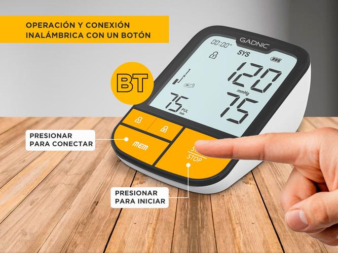 Tensiómetro De Presión Arterial Gadnic Para Brazo Digital - 4