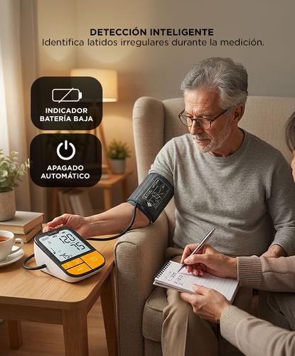 Tensiómetro De Presión Arterial Gadnic Para Brazo Digital - 4