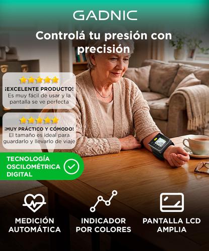 Tensiómetro Digital Automático de Muñeca Gadnic  - 1