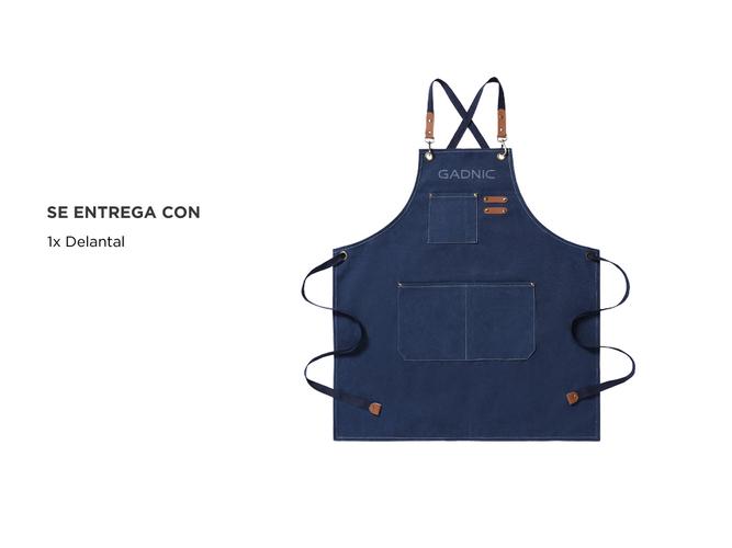 Delantal de Cocina Gadnic Gastronómico con Bolsillos - 4
