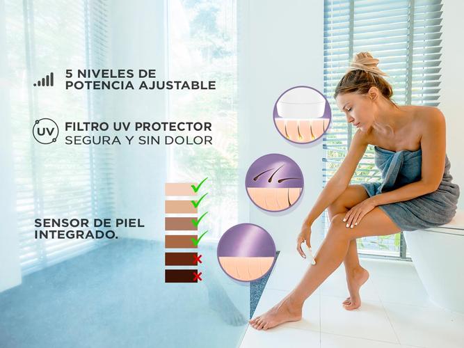 Depiladora Láser Lescolton T002 5 Niveles 36w Filtro UV - 3