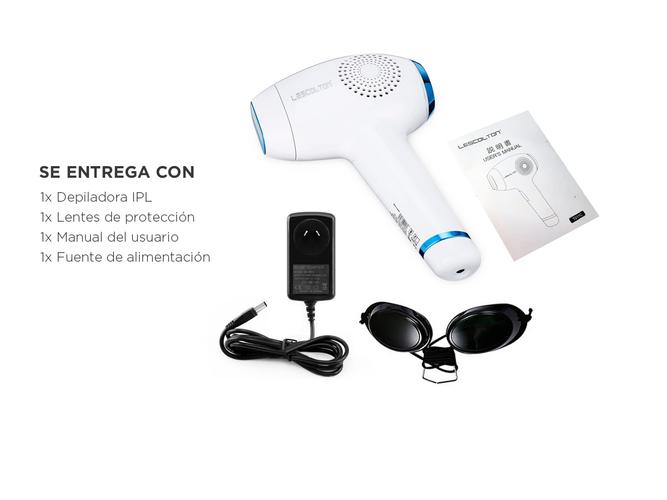 Depiladora Láser Lescolton T011C Sistema Ice 40w Filtro UV - 6