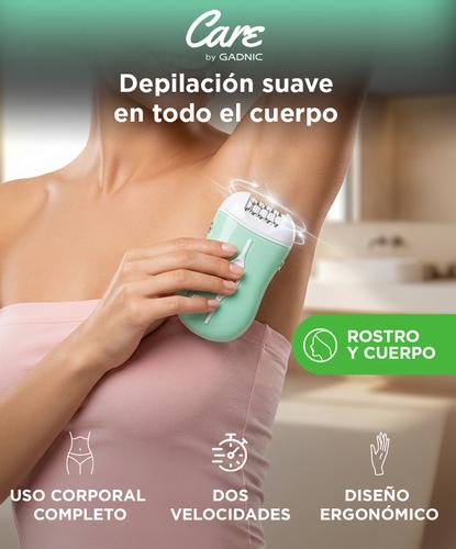 Depiladora Care By Gadnic Lady600 Eléctrica Corporal y Facial Recargable - 1
