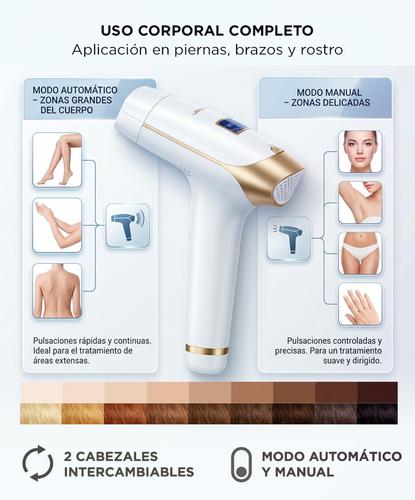 Depiladora IPL Laser LESCOLTON T009i + 2 Cabezales - 3