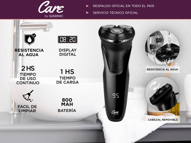 Kit barberia Afeitadora Eléctrica Gadnic DW2000 + Patillera T900  - 1