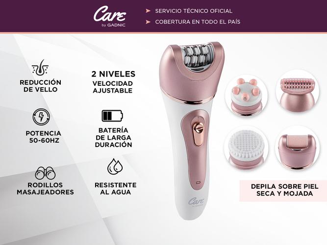 Depiladora Electrica Corporal Gadnic 2 Velocidades Outlet - 1