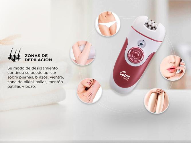 Depiladora eléctrica 4 en 1 Gadnic para mujer pierna cara inalámbrica recargable USB - 4