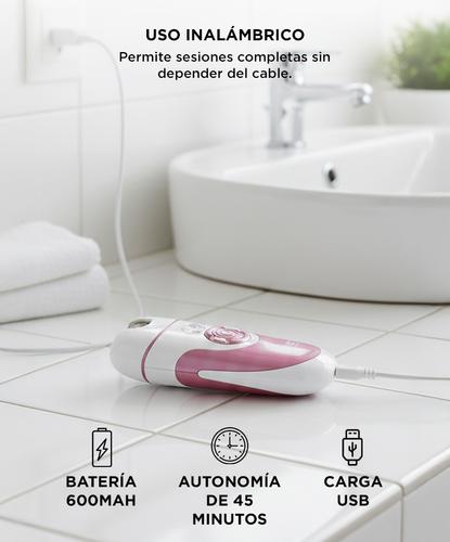 Depiladora eléctrica 4 en 1 Gadnic para mujer pierna cara inalámbrica recargable USB - 3