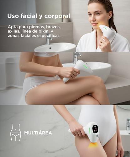 Depiladora Laser IPL990KP Gadnic  Luz Pulsada 5 Intensidades Display LED - 4