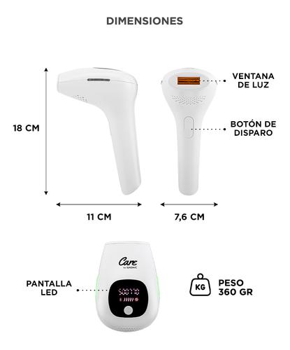 Depiladora Laser IPL990KP Gadnic  Luz Pulsada 5 Intensidades Display LED - 5