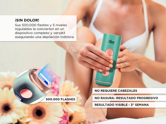 Depiladora Láser IPL Care By Gadnic Flyz – Portátil 5 Niveles de Potencia Uso Unisex Tecnología de Luz Pulsada - 2
