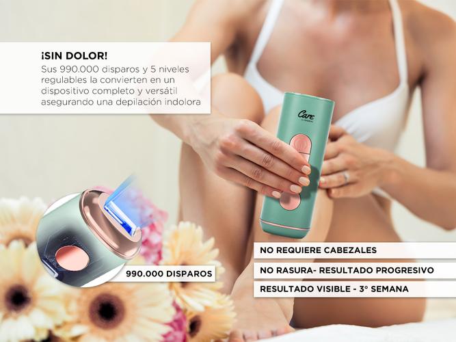Depiladora Láser IPL Care By Gadnic Flyz – Portátil 5 Niveles de Potencia Uso Unisex Tecnología de Luz Pulsada - 2