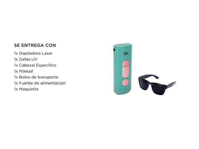 Depiladora Láser IPL Care By Gadnic Flyz – Portátil 5 Niveles de Potencia Uso Unisex Tecnología de Luz Pulsada - 6