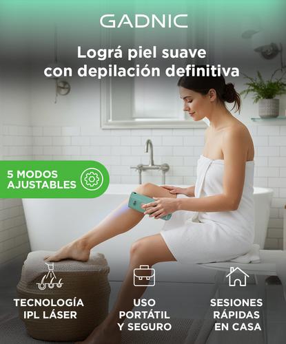 Depiladora Láser IPL Care By Gadnic Flyz – Portátil 5 Niveles de Potencia Uso Unisex Tecnología de Luz Pulsada - 1