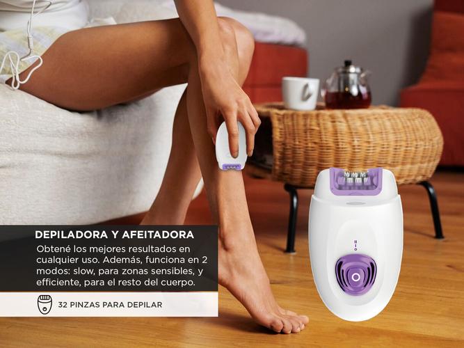 Depiladora Convencional Femenina Gadnic Eléctrica Con 2 Velocidades Sin Dolor - 2