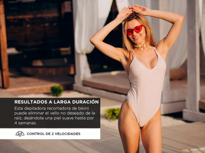 Depiladora Convencional Femenina Gadnic Eléctrica Con 2 Velocidades Sin Dolor - 3