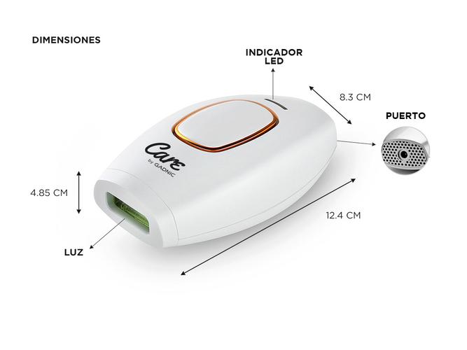 Depiladora Láser Gadnic IPL1 Depilación Definitiva IPL 150,000 Pulsos 5 Niveles 30w - 5