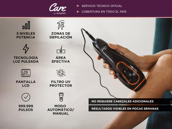 Depiladora Definitiva IPL Gadnic T3 – 999999 Pulsos 5 Niveles Pantalla LED Rejuvenecimiento Facial Unisex - 1