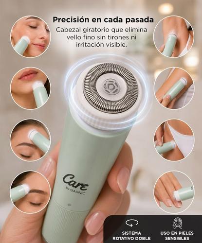 Depiladora Facial Eléctrica Care By Gadnic Batería Recargable 150 mAh 0.555W - 2
