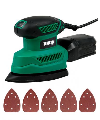 Lijadora Eléctrica Triangular Bron By Gadnic Motor 130W Velocidad 13000 rpm  - 6