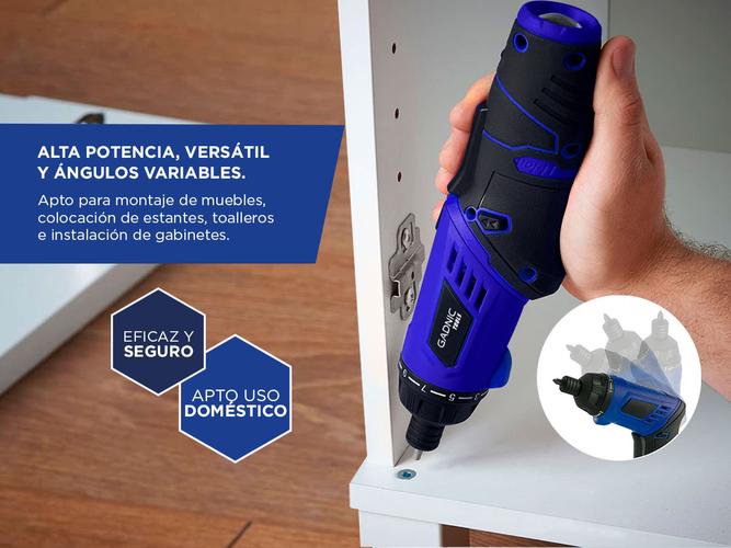 Atornillador a Batería Gadnic Tools D5 Pro Inalámbrico 36v Litio  Accesorios - 2