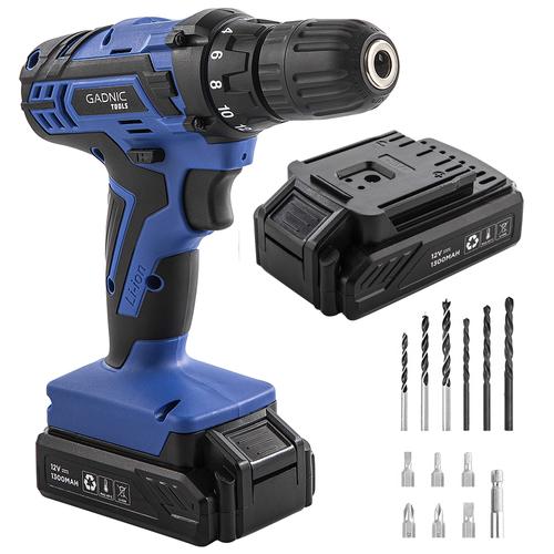 Destornillador Eléctrico 12V Gadnic D12 PRO Recargable - 0