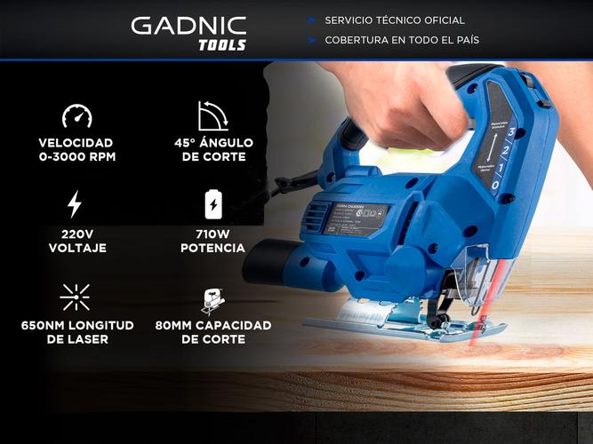 Caladora Gadnic C65M7 Laser Regulable  - 1