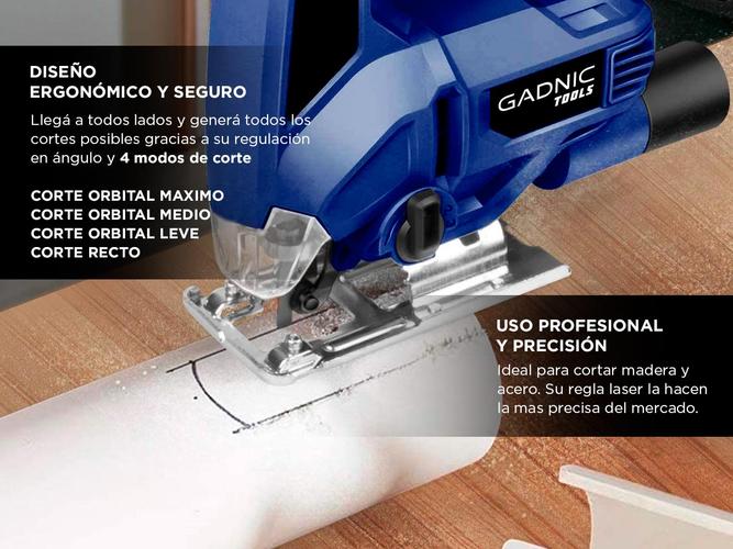 Caladora Gadnic C65M7 Laser Regulable  - 3