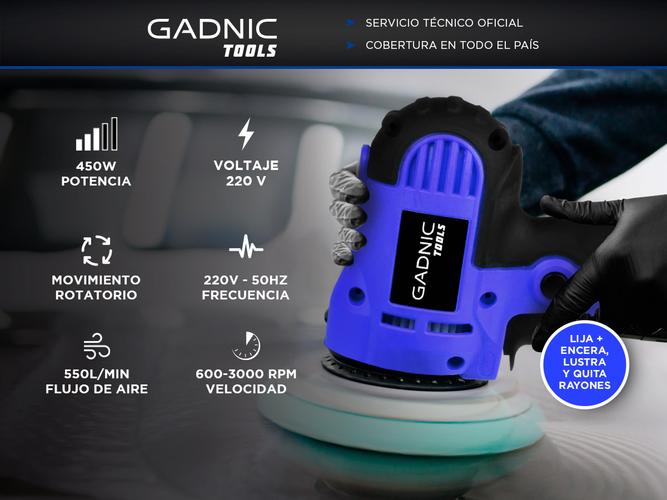 Pulidora Electrica Gadnic P2000 450W 150mm Profesional  Outlet - 1